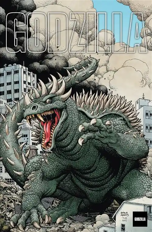 Ultime Pezzi GODZILLA 19 - VARIANT ARTHUR ADAMS