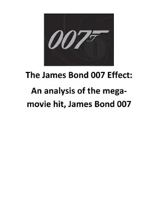 The James Bond 007 Effect by Mr Brendan Francis O‘Halloran Offerta Del Giorno