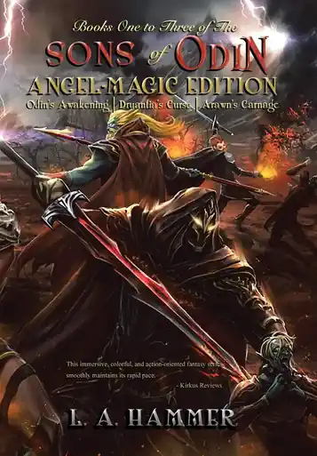 Direttamente Dal Produttore Books One to Three of the Sons of Odin Angel-Magic Edition L a Hammer 9781796007466
