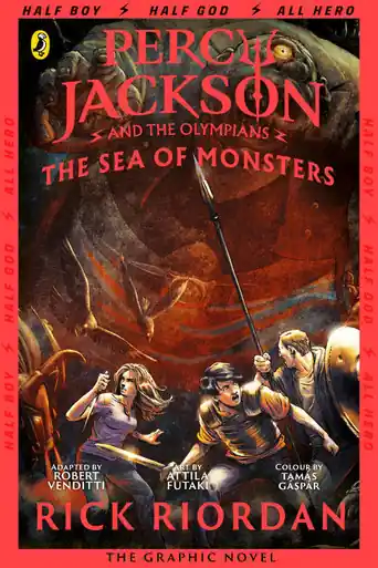 Percy Jackson and the Sea of Monsters The Graphic Novel (Book 2) Rick Riordan 9780141338255 Pagamento Sicuro