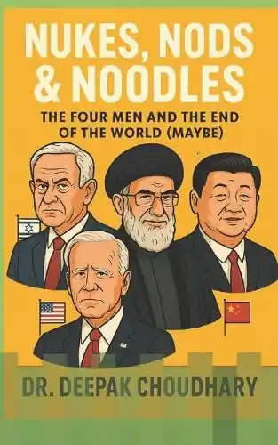 Prezzo Ridotto Nukes, Nods & Noodles The Four Men and the End of the World (Maybe) A Comic Chronicle of Global Chess, Ego Battles, and Accidental Peace Treaties Deepak Choudhary 9798291833322